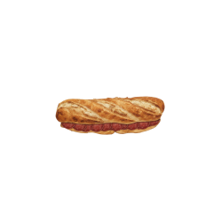 Bocadillo Grande Caliente